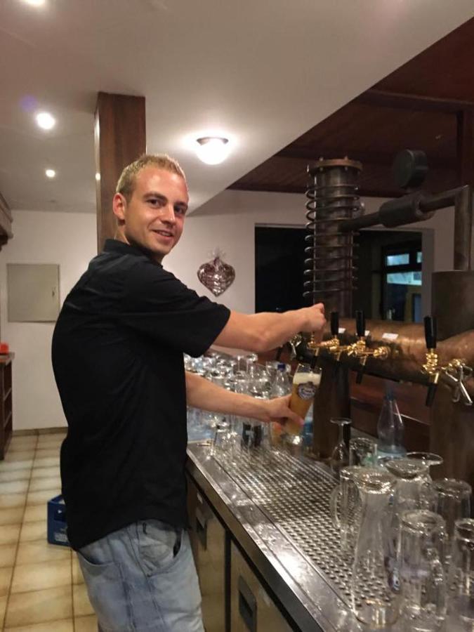 Brauhaus Am See Oberthulba Kültér fotó