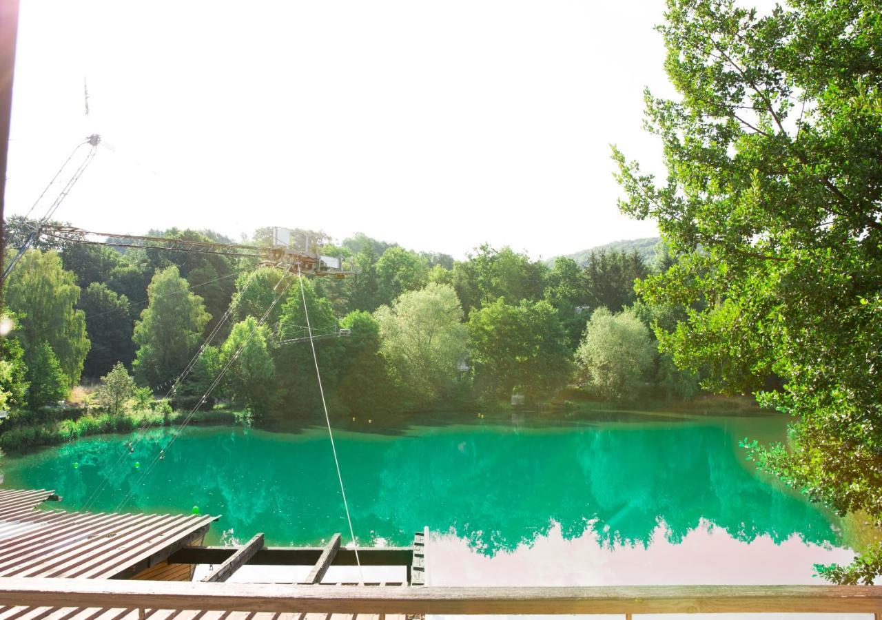 Brauhaus Am See Oberthulba Kültér fotó