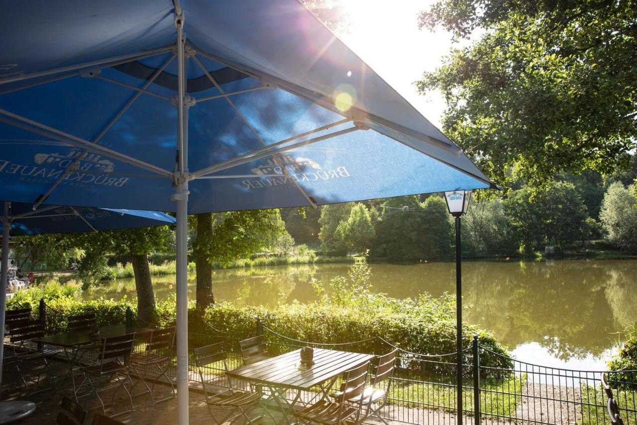 Brauhaus Am See Oberthulba Kültér fotó