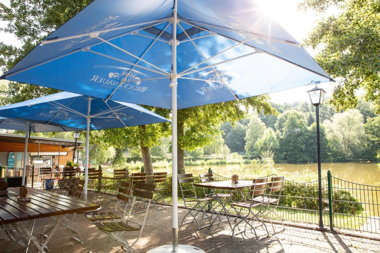 Brauhaus Am See Oberthulba Kültér fotó