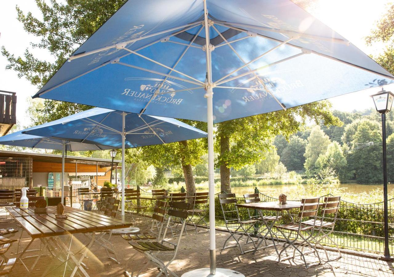 Brauhaus Am See Oberthulba Kültér fotó